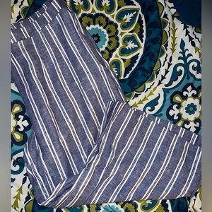 Ny&Co XXL Wide Leg Linen Pants